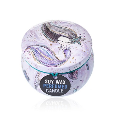 Art Tin Candle - Sealife